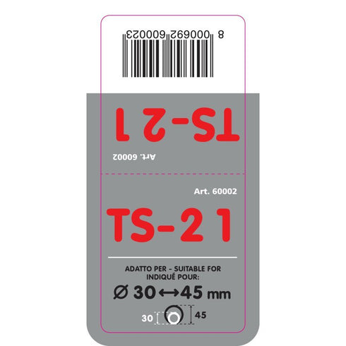 Ornament toba esapament curbat TS-21 din otel inoxidabil lustruit racordare Ø30-45mm
